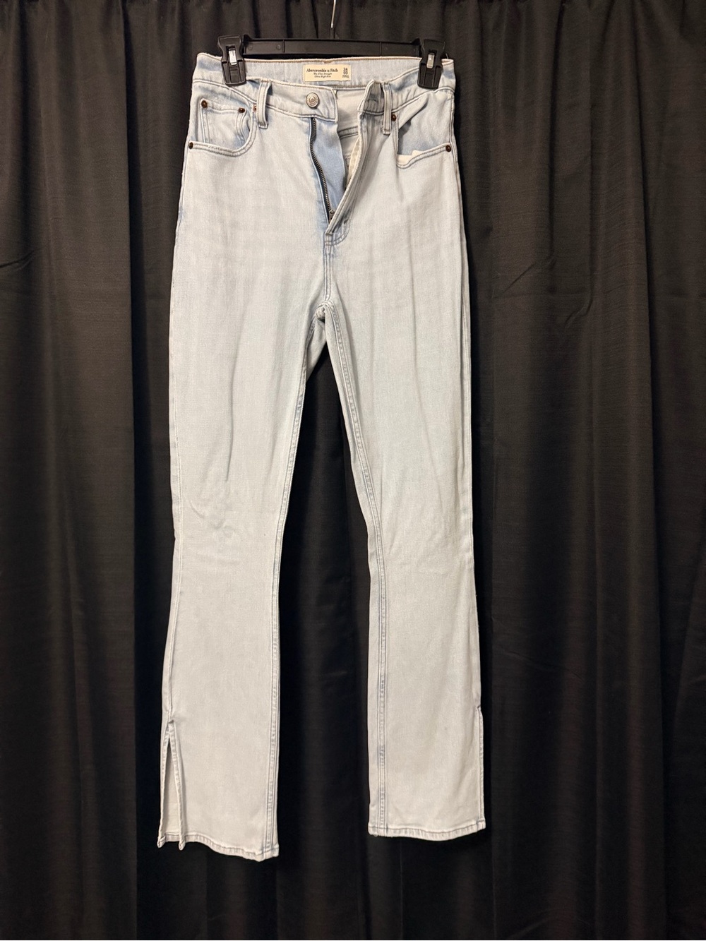 Abercrombie & Fitch Light Wash Flare Jeans